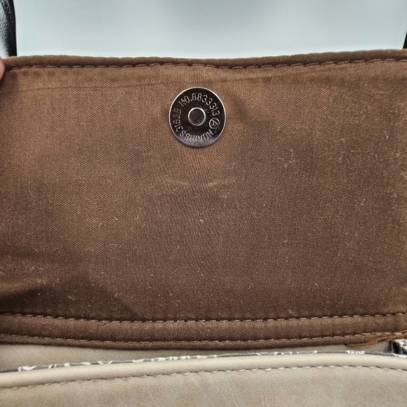 LIZ SOTO Brown/Taupe convertible bag backpack - Picture 6 of 15